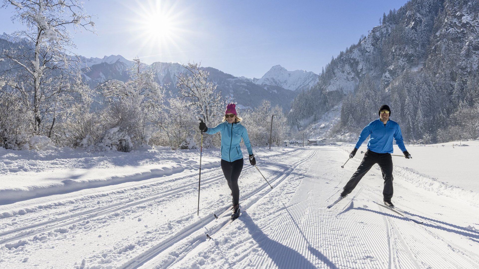 Cross-country skiing in Zillertal Arena